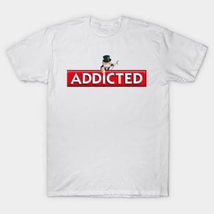 Monopoly ADDICTED ! Addicted Tee Shirt Hoodies Apparel Clothing T-Shirt